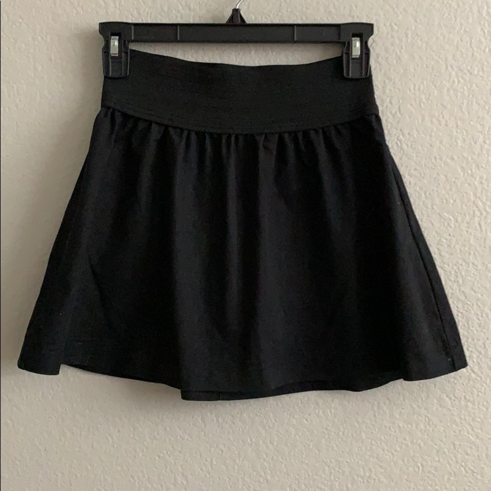 Black skirt